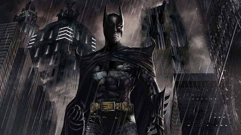 The Batman Dark Concept, batman, superheroes, artist, artwork, digital-art, HD wallpaper