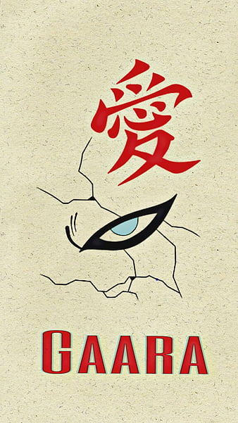 Naruto Shippuuden / Gaara, ai kanji HD wallpaper