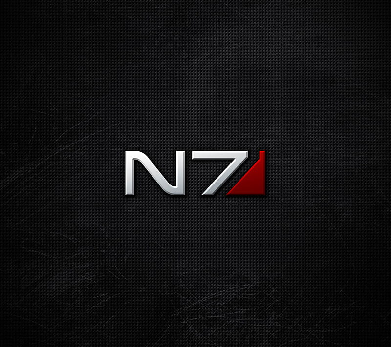 Mass Effect N7, logo, mass effect, video games, HD wallpaper