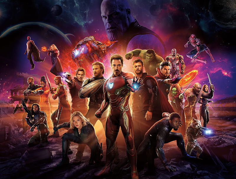 Avengers Infinity War International Poster 10k, avengers-infinity-war, 2018-movies, movies, thanos, iron-man, hulk, thor, captain-america, star-lord, doctor-strange, drax-the-destroyer, black-panther, gamora, vision, wanda-maximoff, war-machine, black-widow, falcon, winter-solider, rocket-raccoon, HD wallpaper