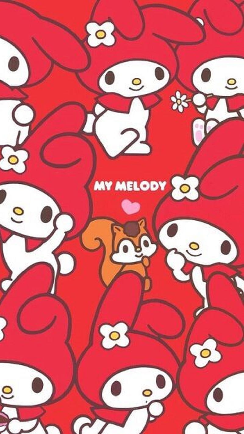 My Melody, cartoon, HD phone wallpaper