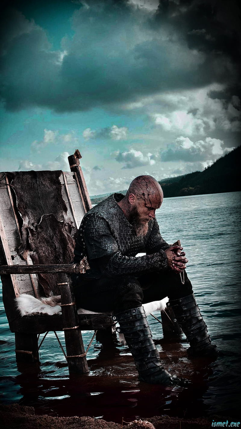 Ragnar Lothbrok -, awesome, cool, view, vikings black, sea, HD phone  wallpaper | Peakpx