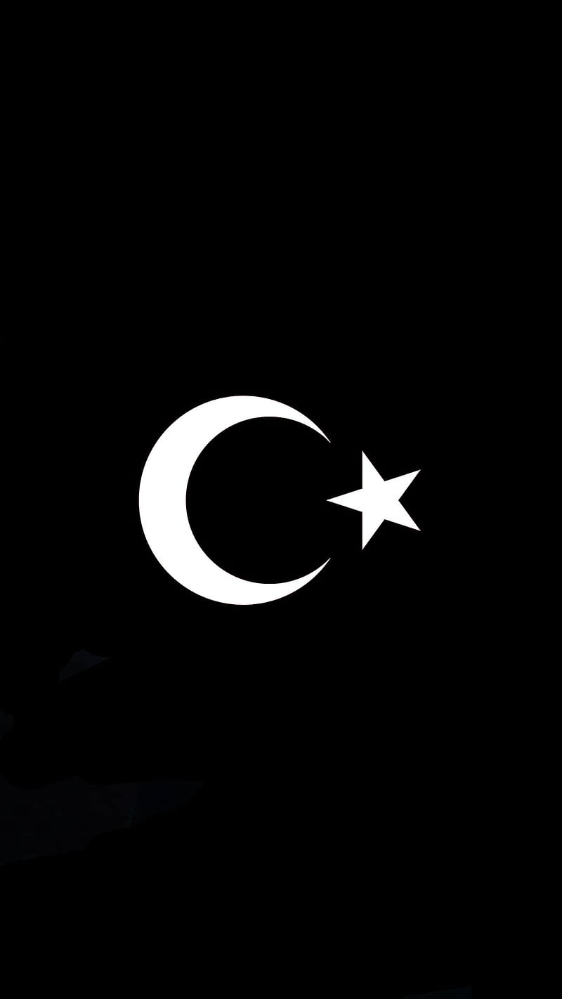 Siyah Bayrak, ataturk, ayyildiz, black mustafa kemal, black, turkey, turkiye white, HD phone wallpaper