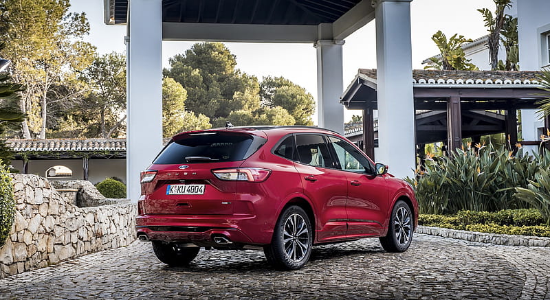 2020 Ford Kuga Hybrid St Line Rear Three Quarter Car Hd Wallpaper Peakpx