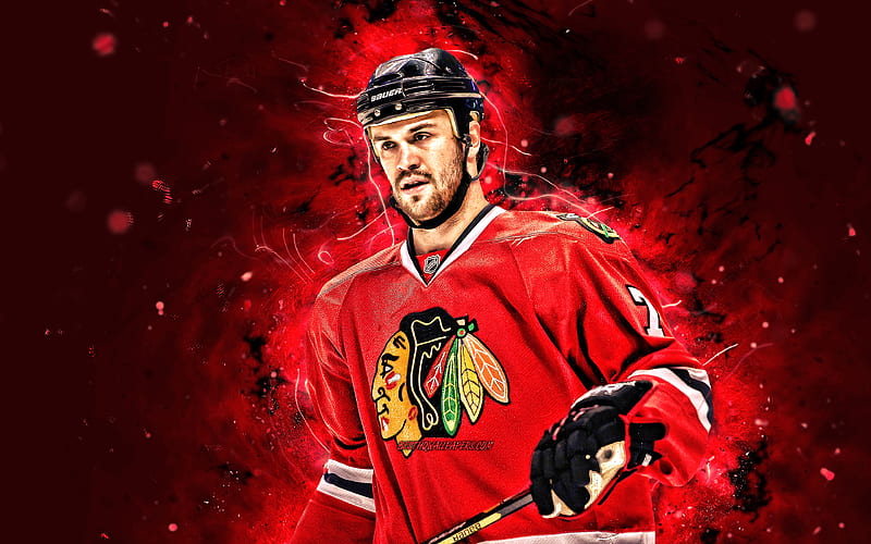 Download Patrick Kane in Action for the Chicago Blackhawks Wallpaper