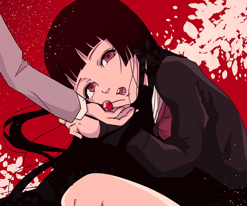 Ai Enma Anime Wanyūdō Female Television show, Anime, black Hair, fictional  Character, cartoon png | PNGWing