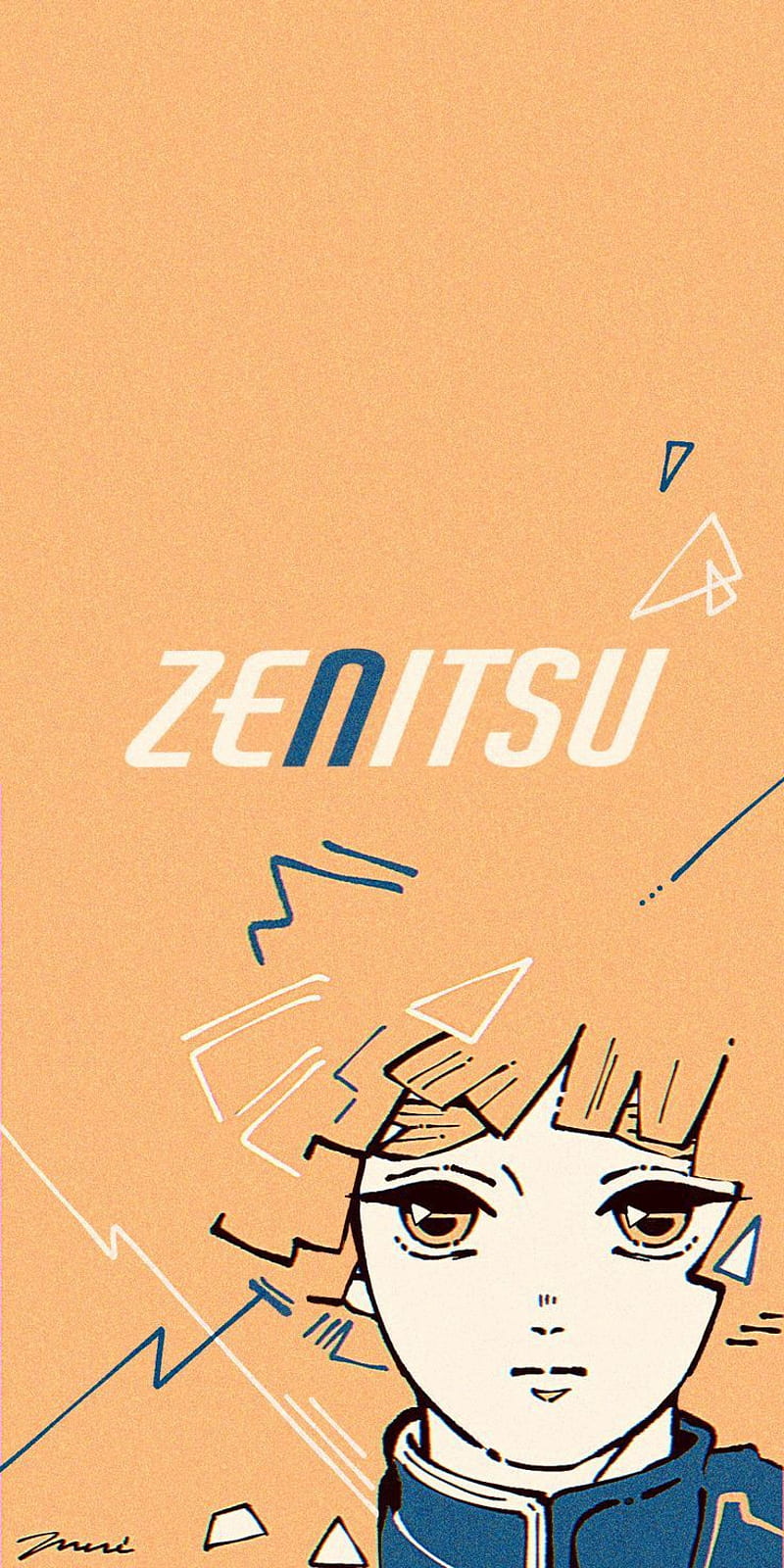 Zenitsu Anime Boy Demonslayer Lockscreen Hd Mobile Wallpaper Peakpx