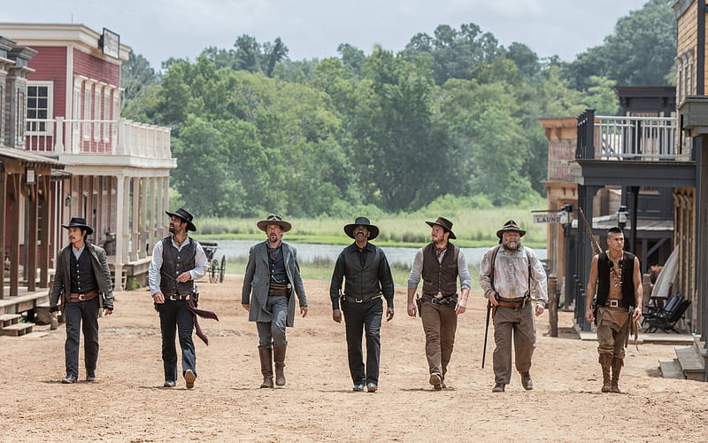 The Magnificent Seven, cool, entertainment, fun, movies, HD wallpaper