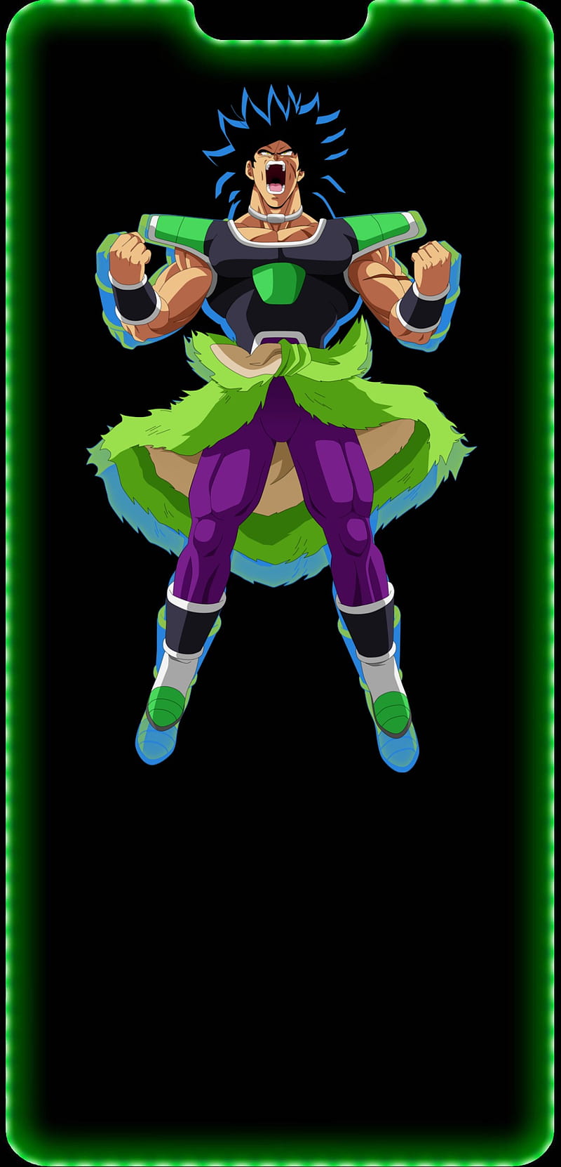 Broly huawey p20, dragonball, notch, oneplus, HD phone wallpaper