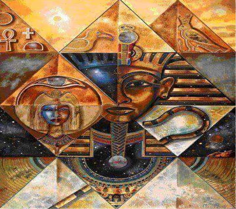 Egitto, faraone, tutankhamon, HD wallpaper