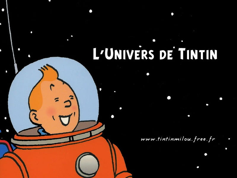 L'univers de Tintin, cartoons, tintin, herge, space, cartoon, snowy, comic,  cool, HD wallpaper | Peakpx