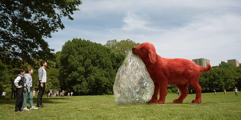 Movie, Clifford the Big Red Dog, Izaac Wang , Darby Camp , Jack Whitehall, HD wallpaper