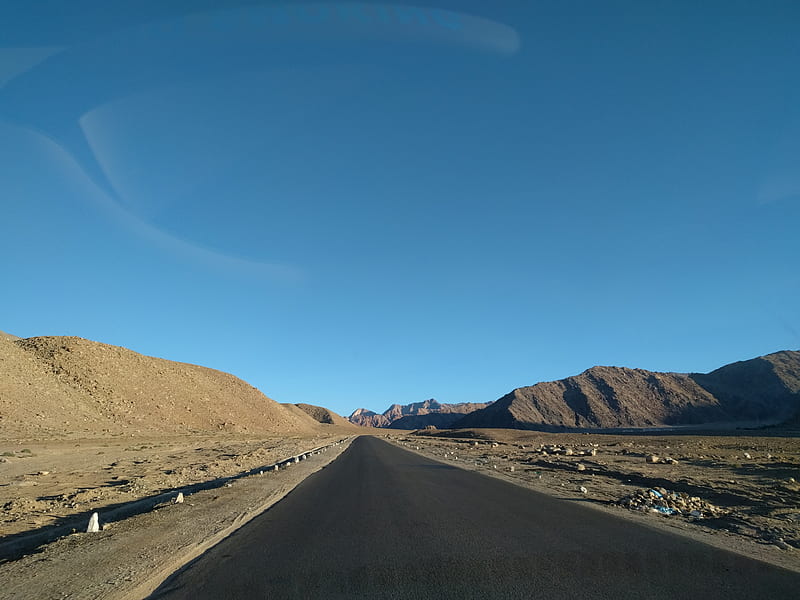 Road to nowhere, canyon, hills, holiday, ladakh, landscapes, leh, nature, travel, HD wallpaper