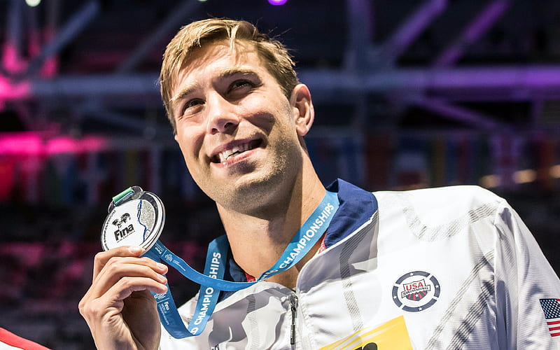 Matt Grevers american swimmer, olympic champion, Matthew Grevers, HD wallpaper