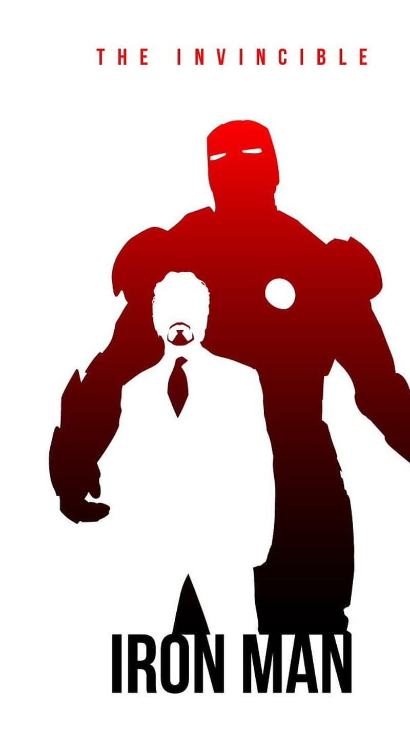 Iron Man , iron man, cut out, marvel cinematic universe, the avengers, marvel comics, tony stark, avengers, HD phone wallpaper