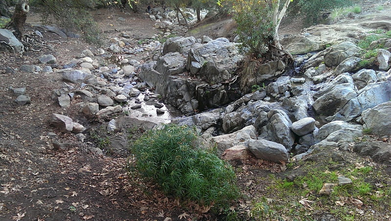 Flinn Springs Park, Landscape, Trees, Creek, Rocks, Nature, HD wallpaper