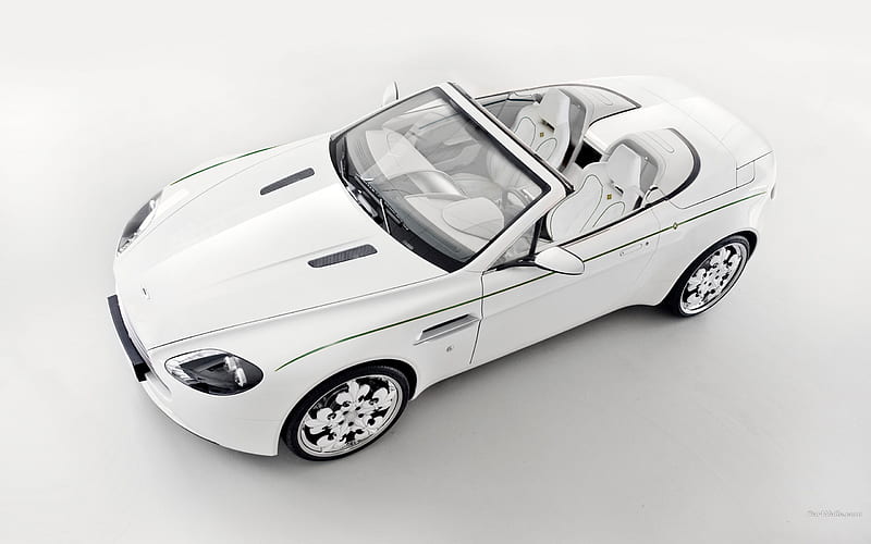 Aston Martin V8 Vantage Blanc de Blancs 10, HD wallpaper