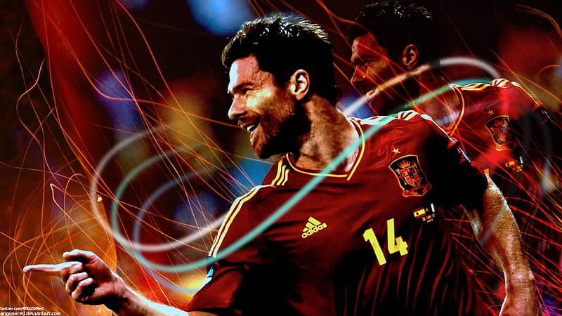 Xabi Alonso Spain , Spain National Football Team, Alonso, Spain, Xabi Alonso, HD wallpaper
