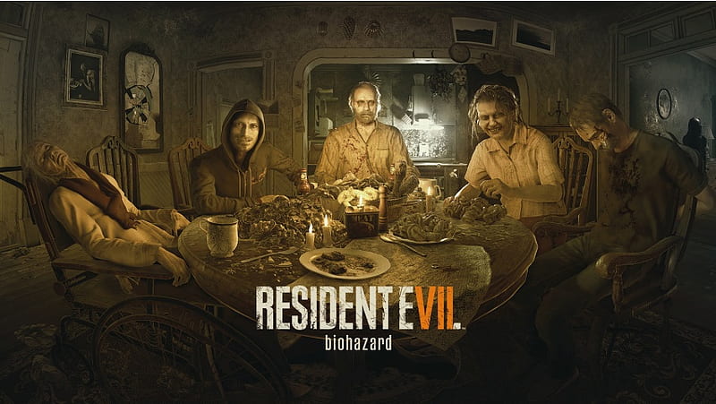 Resident Evil 7 Biohazard Dinner, HD wallpaper