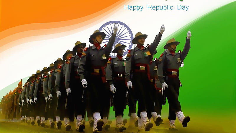 Republic Day Parade Indian Army, HD wallpaper