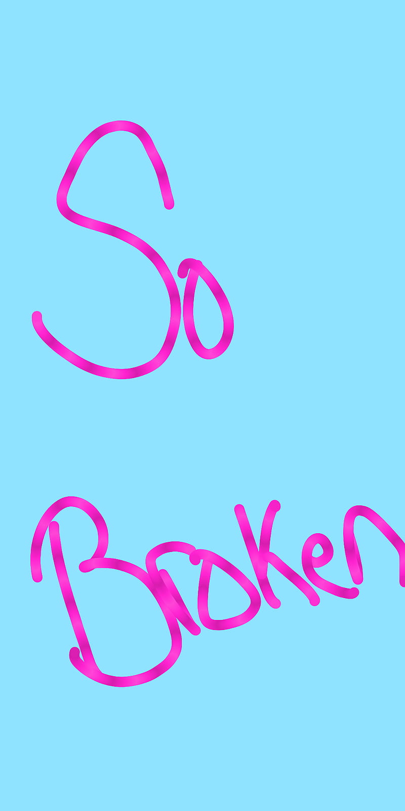 im broken quotes