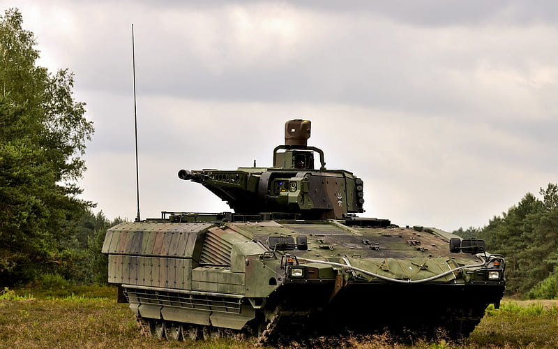 infantry fighting vehicle, Puma, German armored vehicles, Bundeswehr, German army, HD wallpaper