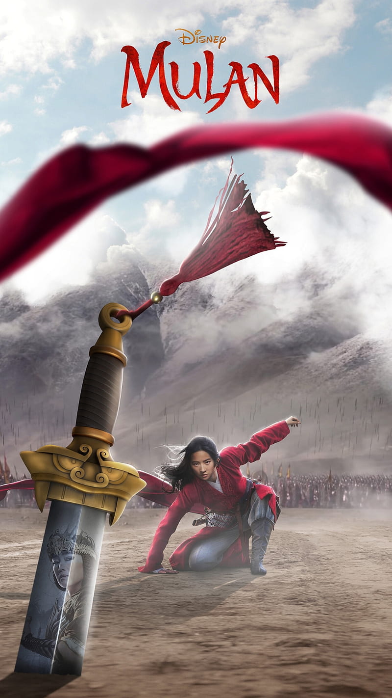 Mulan, animation, asian, disney, fantasy, female, female warrior, sword,  warrior, HD phone wallpaper | Peakpx