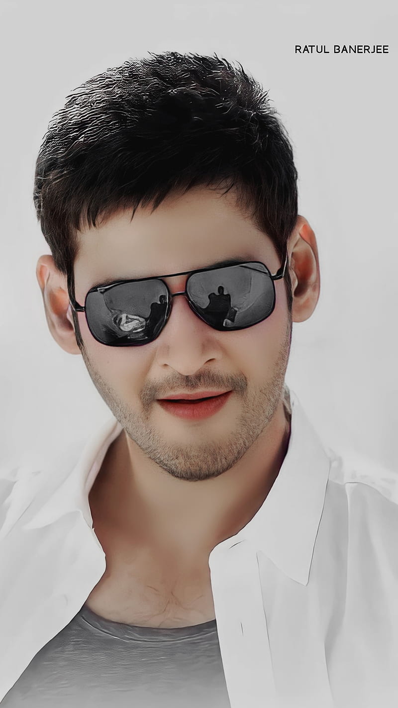 Mahesh Babu Android, android, prince, glasses, moustache png | PNGWing