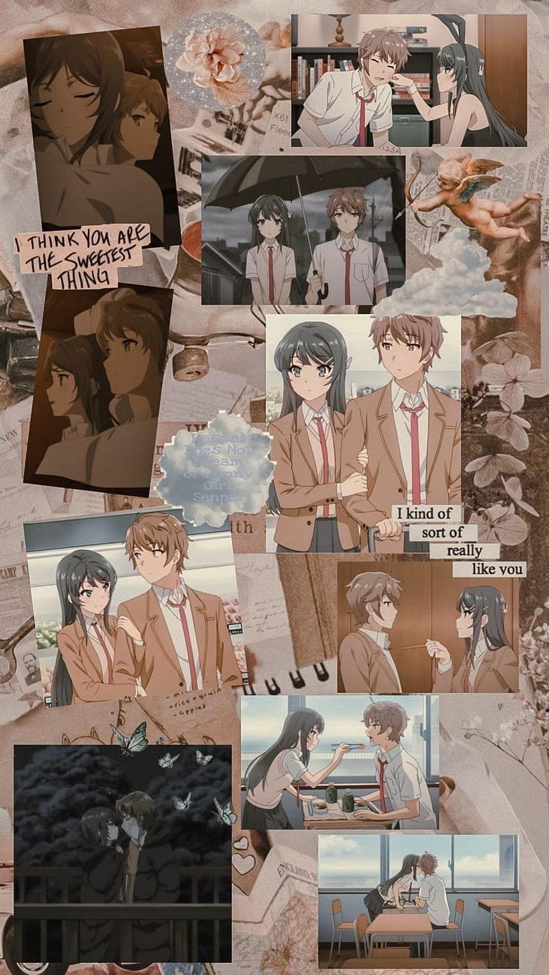 Mai Sakurajima, anime, HD phone wallpaper