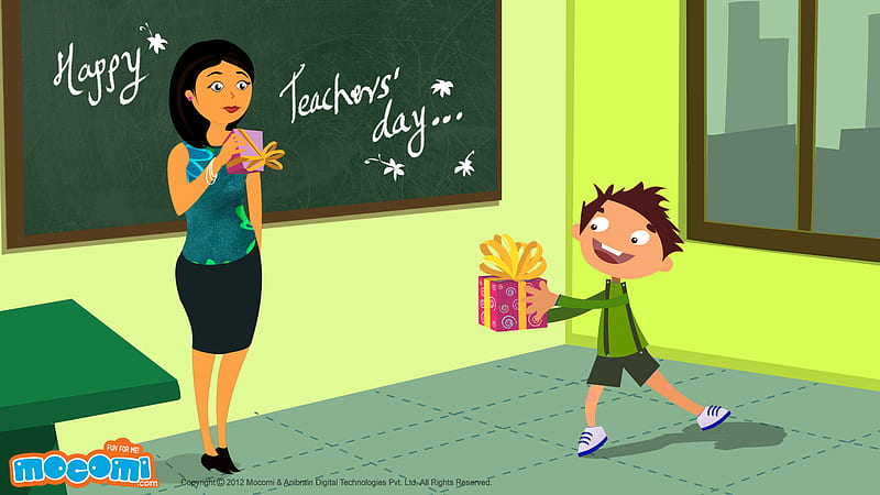 Happy Teachers' Day! 05 - for Kids, Happy Students, HD wallpaper