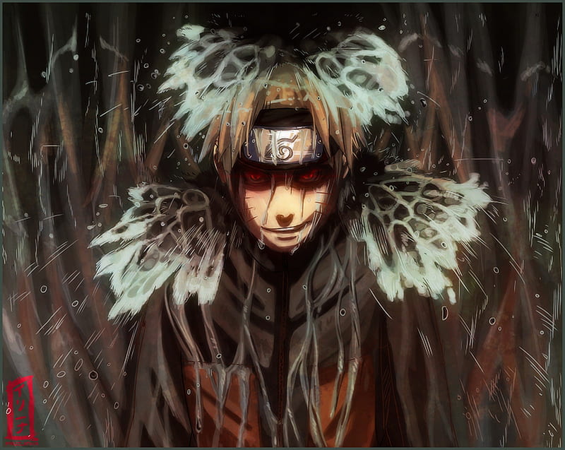 Naruto road to ninja good and bad, menma, bad, naruto, good, HD wallpaper