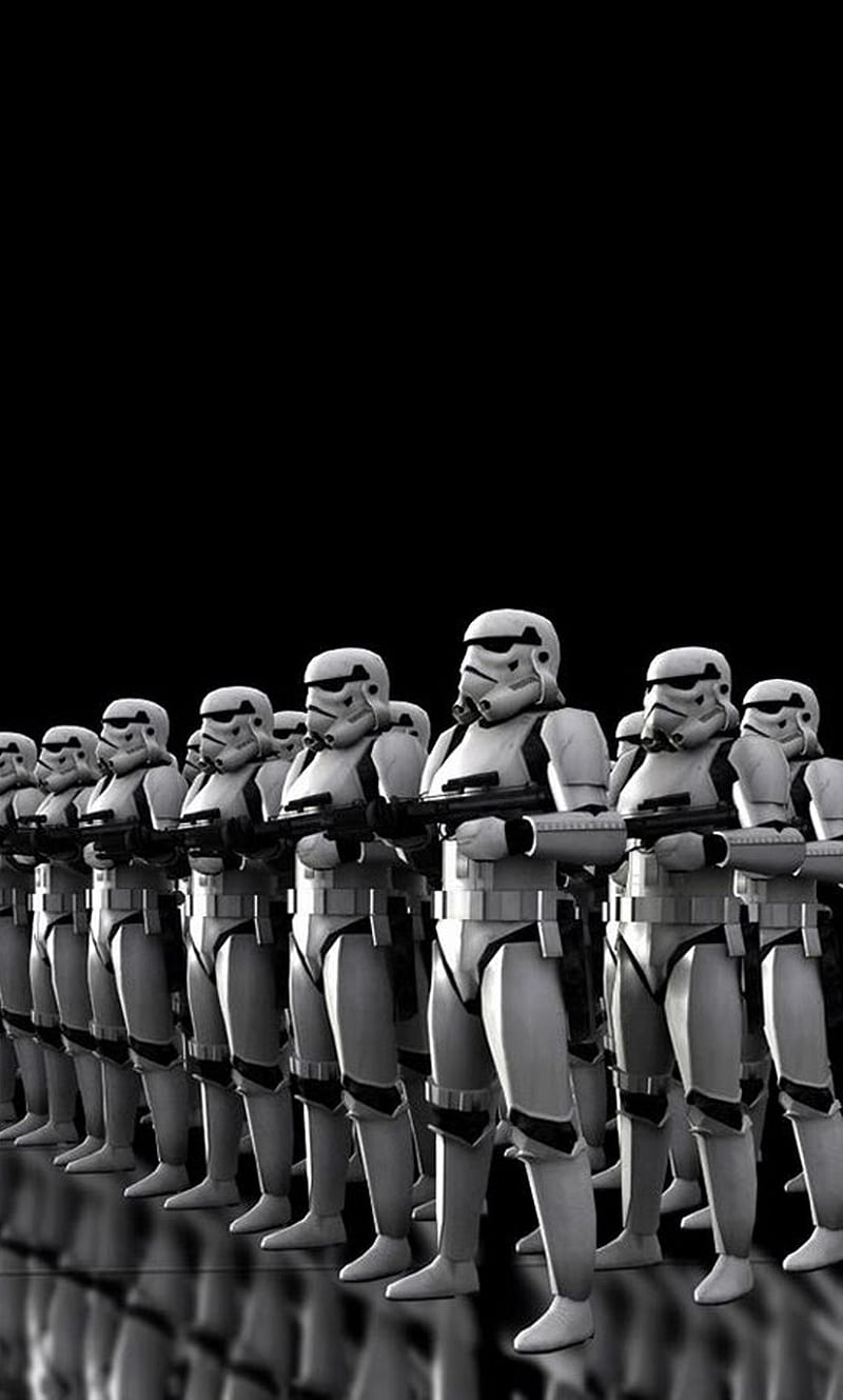 Storm Troopers, dark side, sith, star wars, HD phone wallpaper