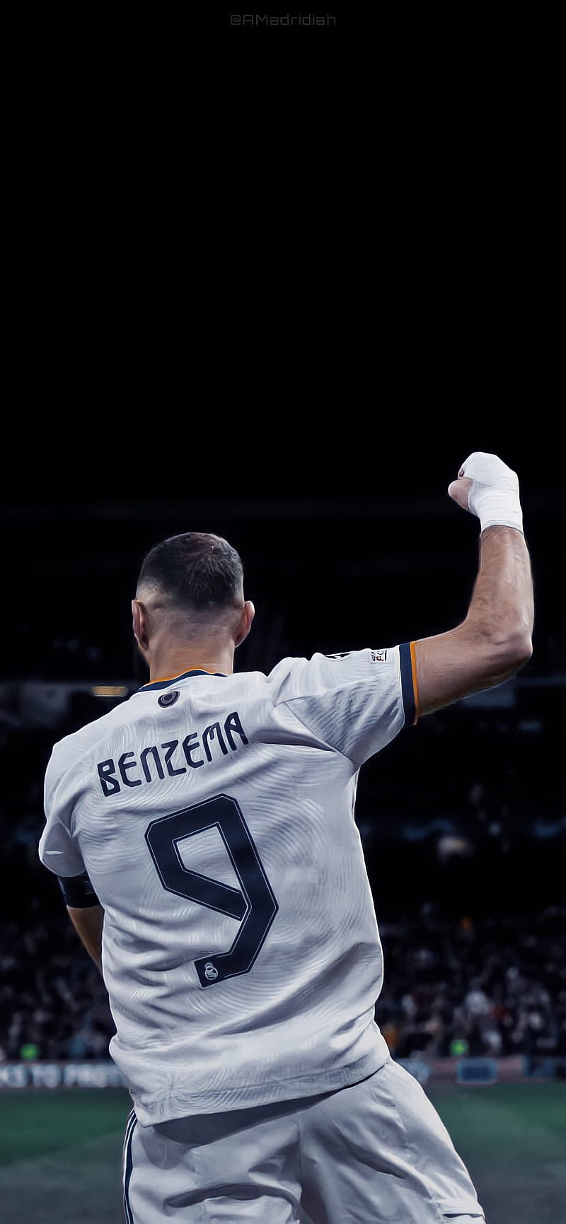 Real Madrid - . Karim Benzema. / Twitter, HD phone wallpaper