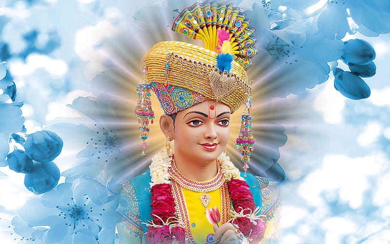 Swaminarayan, god, lord, shree hari, shreeji, HD wallpaper