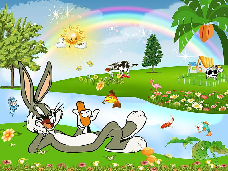 Cartoon, Tv Show, Bugs Bunny, Looney Tunes, HD Wallpaper | Peakpx