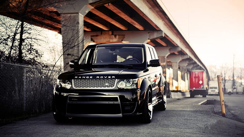 Range Rover Shining Black, range-rover, carros, black, HD wallpaper
