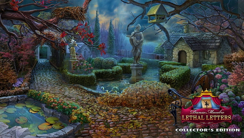 Danse Macabre 5 - Lethal Letters03, hidden object, cool, video games, puzzle, fun, HD wallpaper