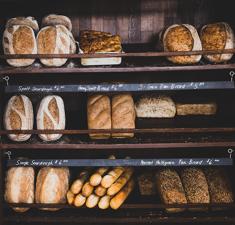 baked breads, HD wallpaper