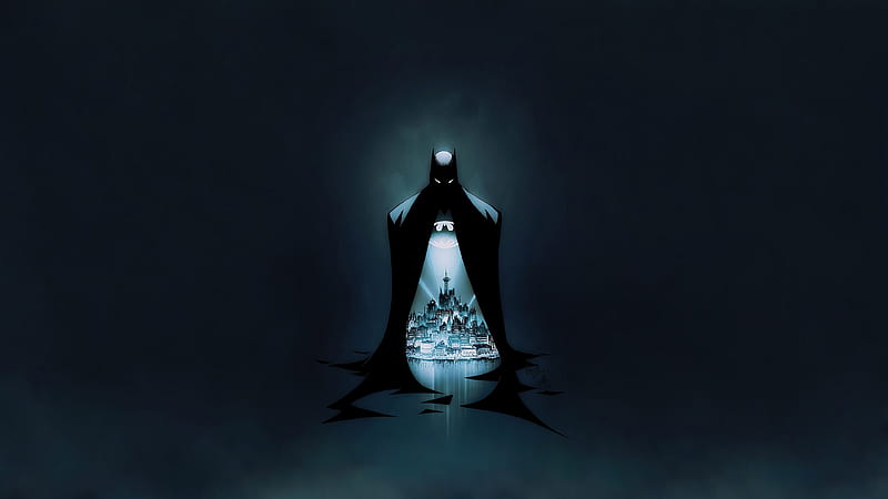 Batman The Gotham Protector , batman, superheroes, artist, artwork, digital-art, HD wallpaper