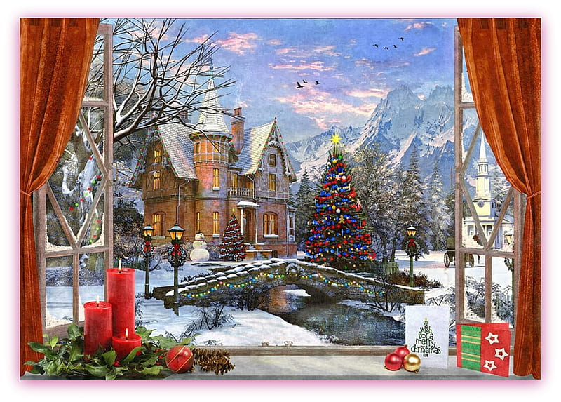 christmas, advent, weihnacht, winter, HD wallpaper