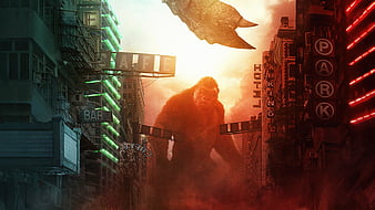 Godzilla Vs Kong 21 Godzilla Vs Kong King Kong Movies 21 Movies Poster Hd Wallpaper Peakpx