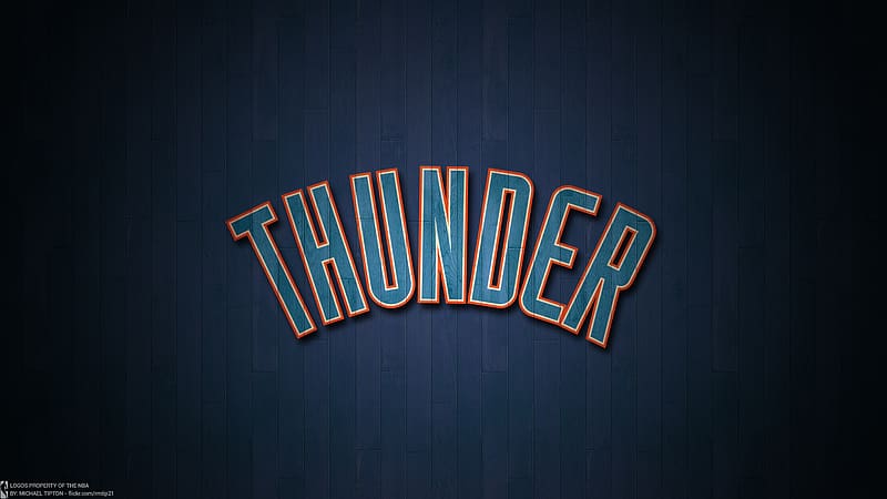 Sports, Basketball, Emblem, Nba, Oklahoma City Thunder, HD wallpaper