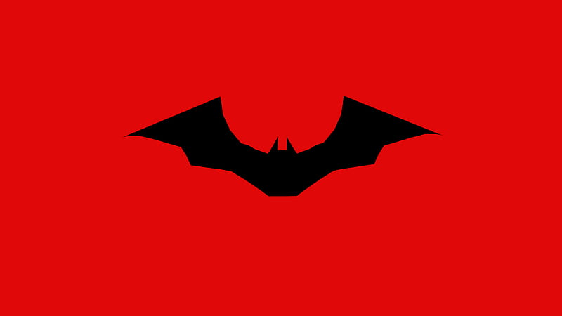 The Batman 2021 Logo Minimalist, HD wallpaper