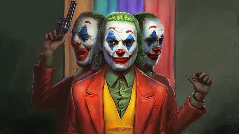 Joker Faces, HD wallpaper