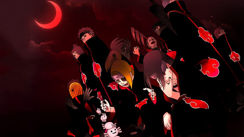 Akatsuki (Naruto) All Characters In One Anime, HD wallpaper | Peakpx