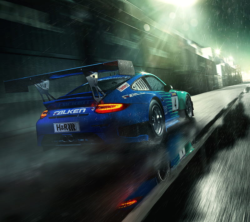 Porsche, 911, Car, Rain, Storm, HD Wallpaper | Peakpx