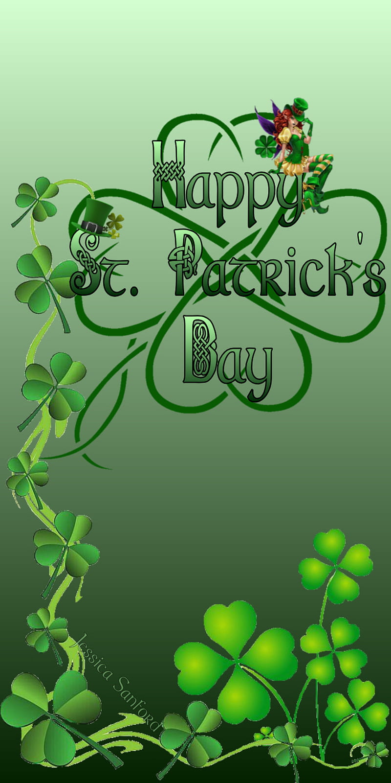 St Patricks Day , clover, day, four leaf clover, green, happy, lucky, patrick, saint, st patricks, st patricks day, HD phone wallpaper