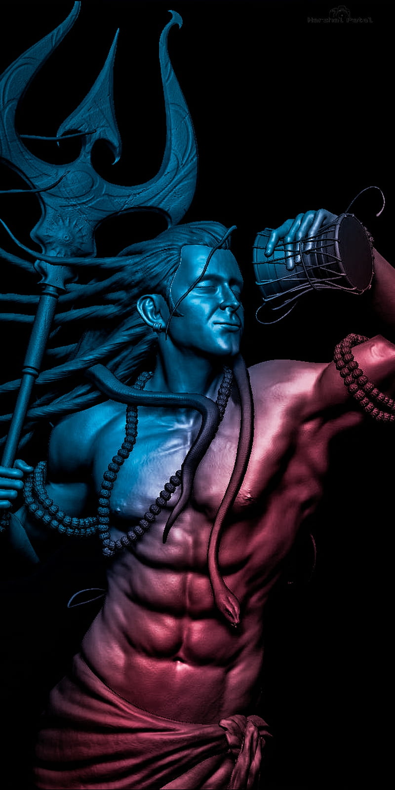Lord shiva, artwork, HD wallpaper | Peakpx