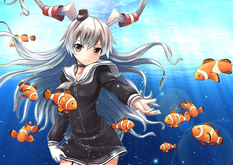 cute kawaii anime fish family Poster for Sale by sleepgarden  Redbubble