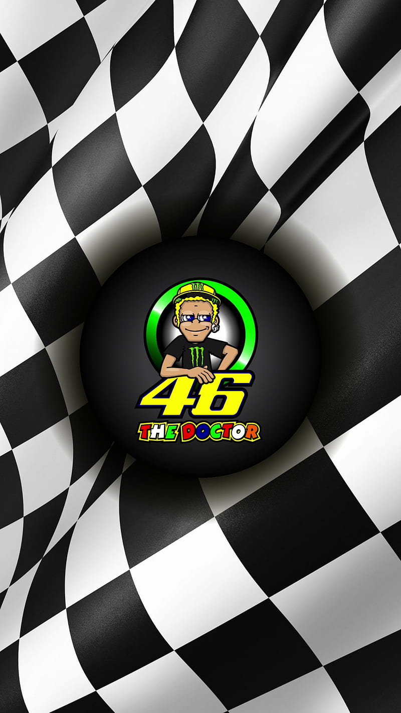 Valentino Rossi, vr46, the doctor, HD phone wallpaper